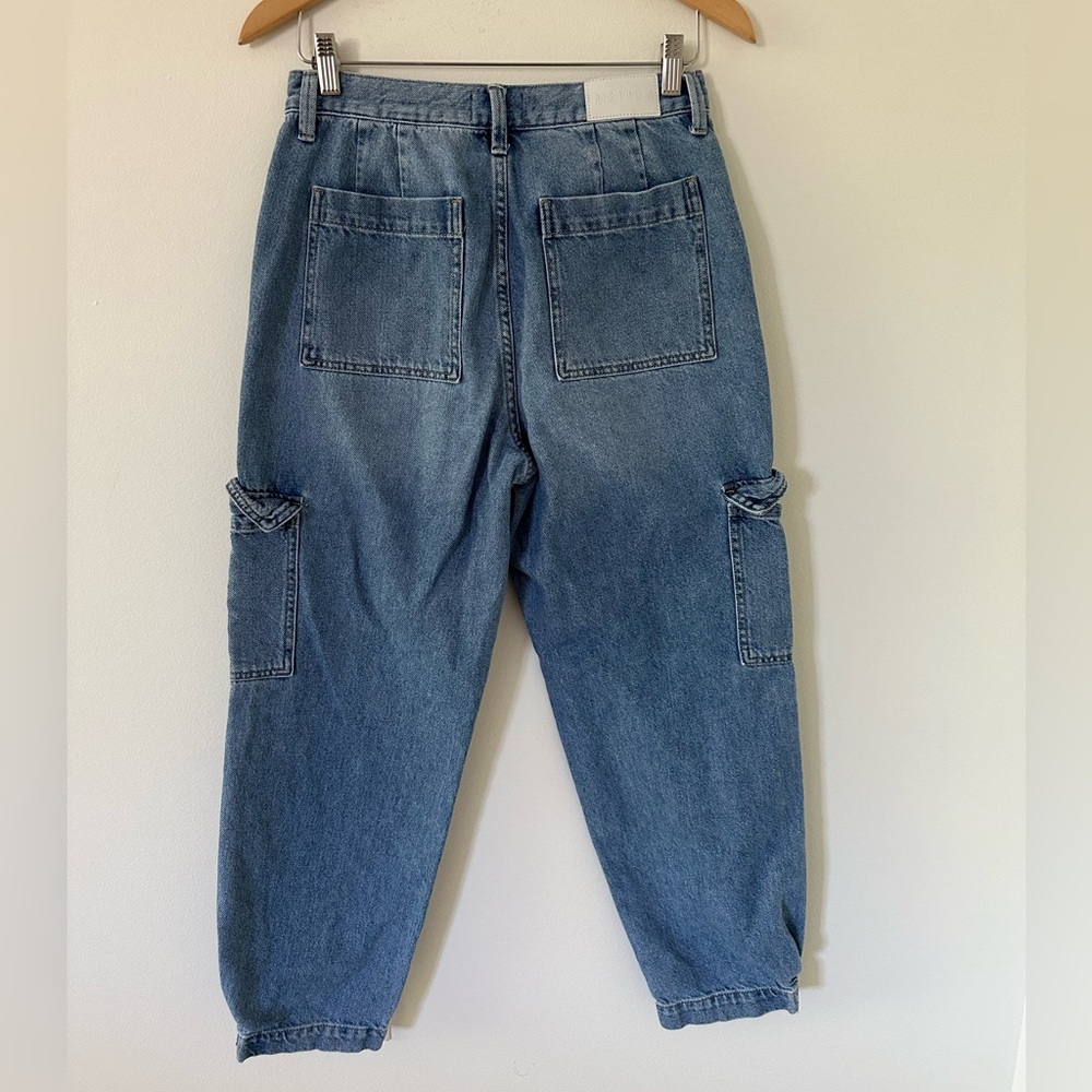 Pistola Josephine High Rise Tapered Cargo Jean - Picture 7 of 12